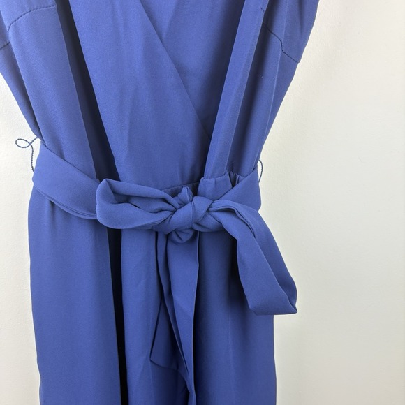 J. Mcglaughlin Tiered Blue Maxi Dress Size 2 - Picture 5 of 10
